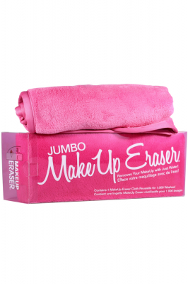 MakeUp Eraser Jumbo - Makeup Eraser полотенце для снятия макияжа и боди-арта в цвете "Розовый"